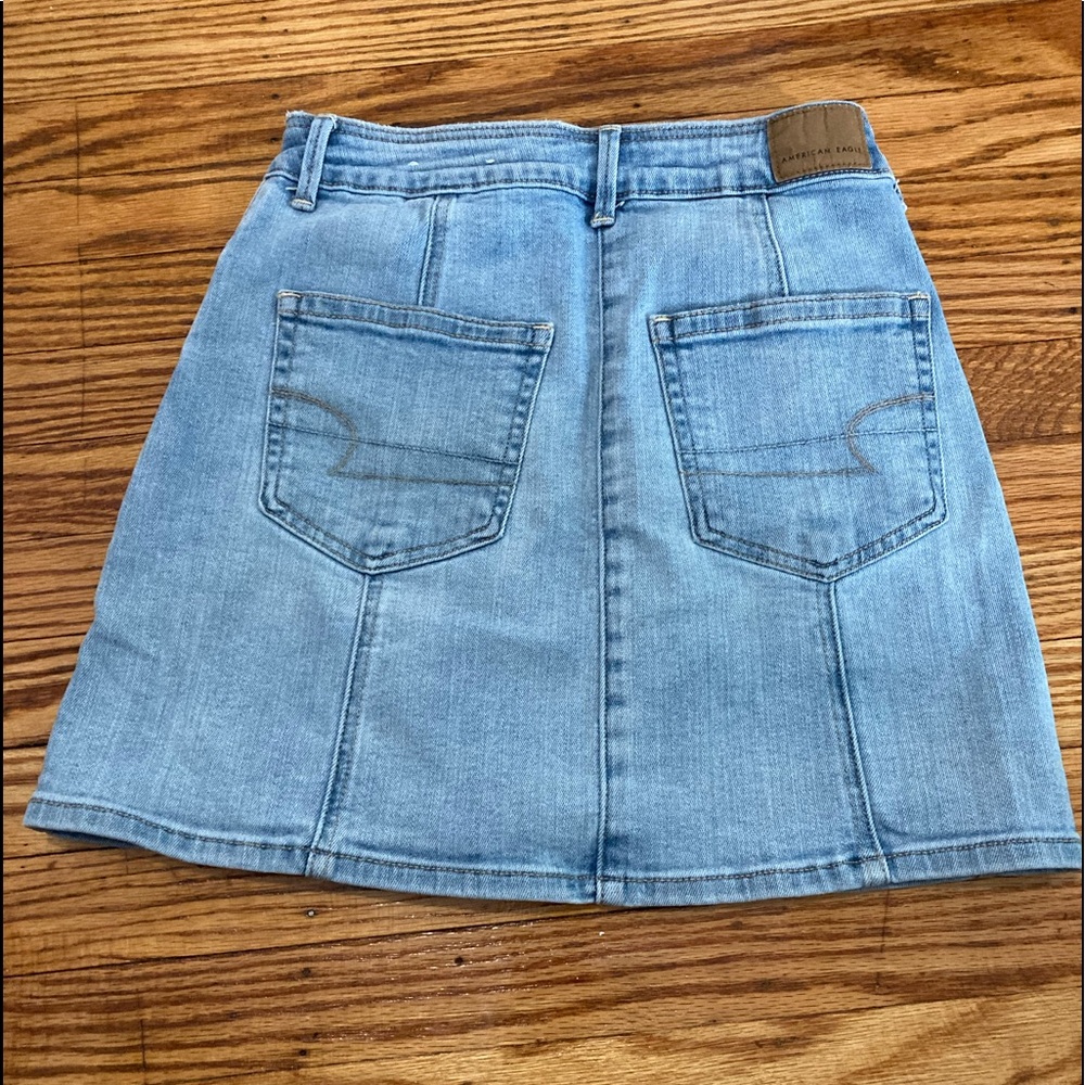 Jean button down skirt - Picture 3 of 3